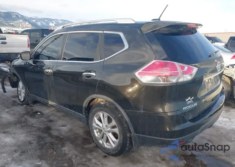 2015 Nissan Rogue Sv from USA, damaged, VIN KNMAT2MV3FP513787